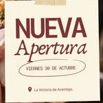 Cartel de nueva apertura, viernes 30 de octubre, en La Victoria de Acentejo